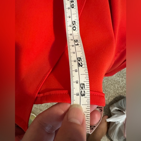 BCBG one shoulder peplum gown - Picture 11 of 13